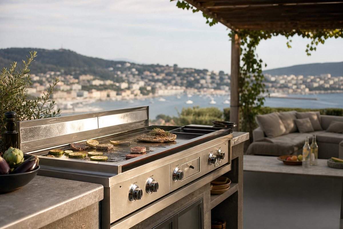 Réalisation de cuisine extérieure PlanchaLux